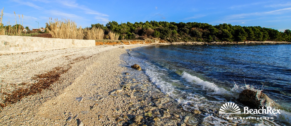 Kroatien - Istra -  Premantura - Strand Školjić