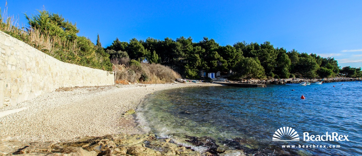 Kroatien - Istra -  Premantura - Strand Školjić