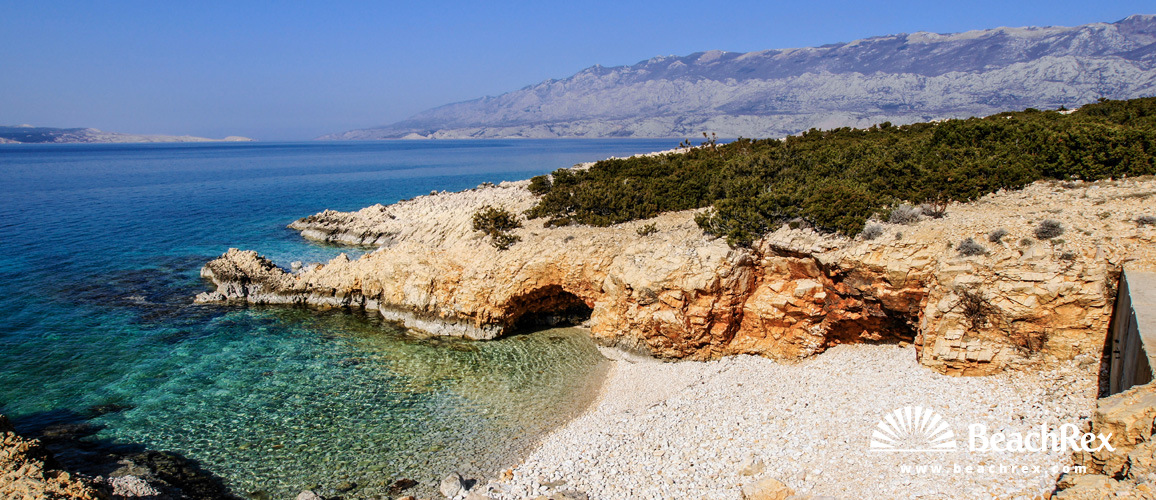 Croatia - Lika - Island Pag -  Stara Novalja - Beach Jadra