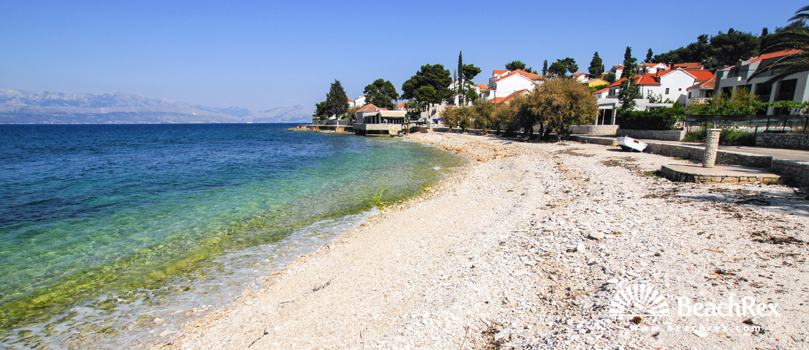Croatia - Dalmatia  Split - Island Brač -  Sutivan - Beach Veli Majakovac