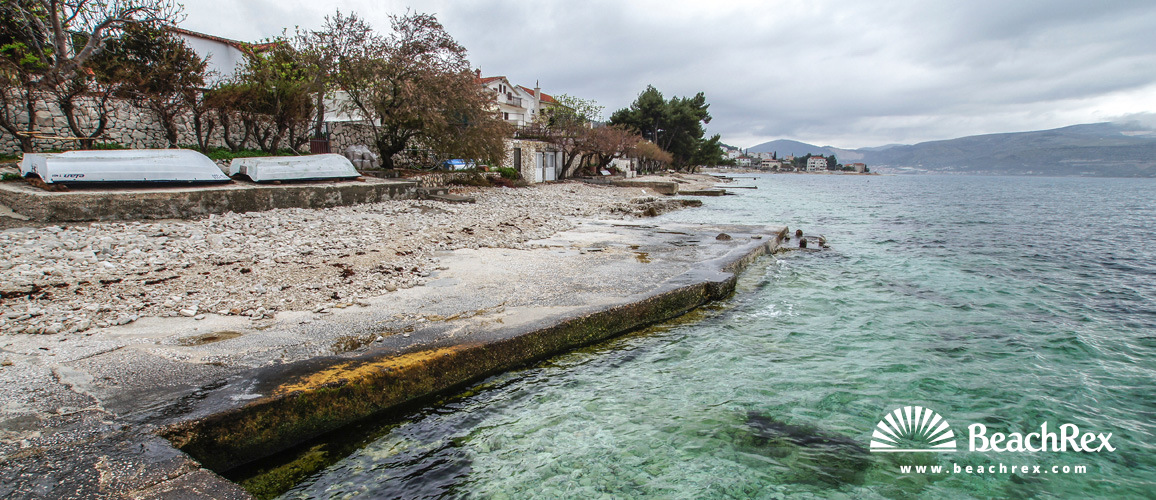 Croatia - Dalmatia  Split - Island Čiovo -  Arbanija - Beach Arbanija