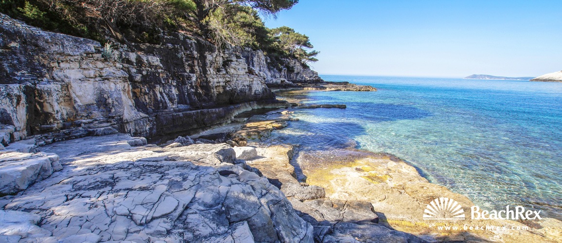 Croatia - Dalmatia  Split - Island Vis -  Rukavac - Beach Srebrna Uvala