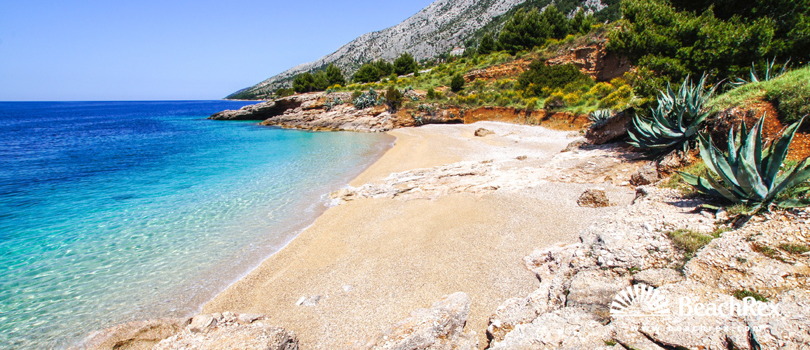 Croatia - Dalmatia  Split - Island Brač -  Murvica - Beach Gaber