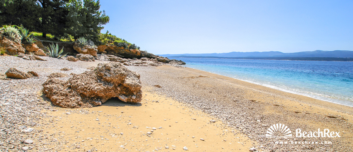 Croatia - Dalmatia  Split - Island Brač -  Murvica - Beach Gaber