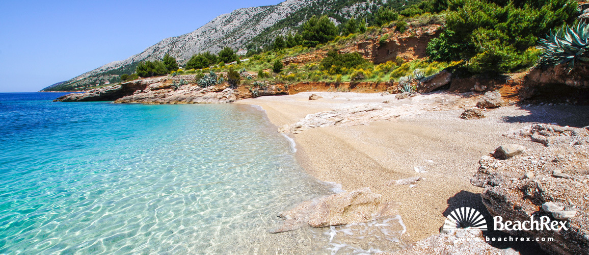 Croatia - Dalmatia  Split - Island Brač -  Murvica - Beach Gaber
