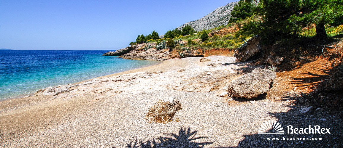 Croatia - Dalmatia  Split - Island Brač -  Murvica - Beach Gaber