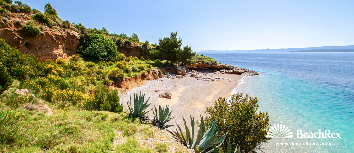 Croatia - Dalmatia  Split - Island Brač -  Murvica - Beach Gaber
