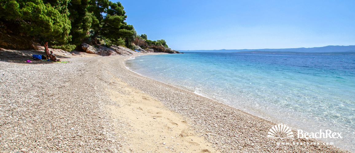 Croatia - Dalmatia  Split - Island Brač -  Murvica - Beach Murvica