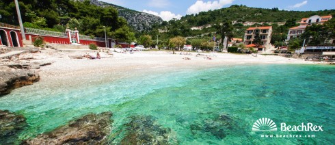 Croatie - Dalmatie  Split - Ile Hvar -  Milna - Plage Milna