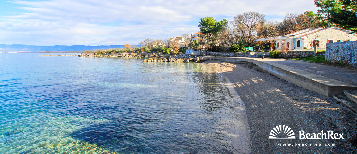 Croatia - Kvarner - Island Krk -  Vantačići - Beach Vantačići
