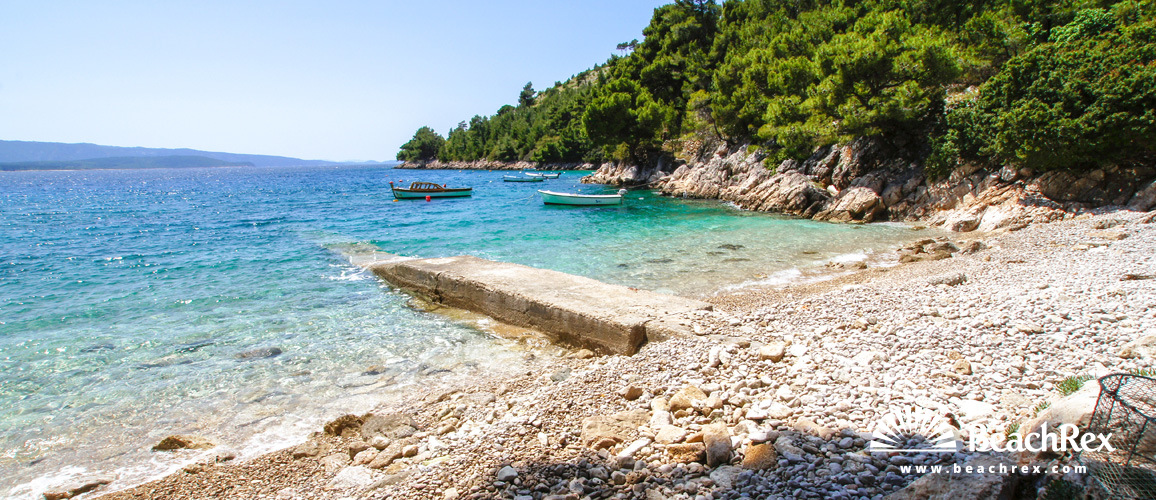 Croatia - Dalmatia  Split - Island Brač -  Murvica - Beach Dračeva