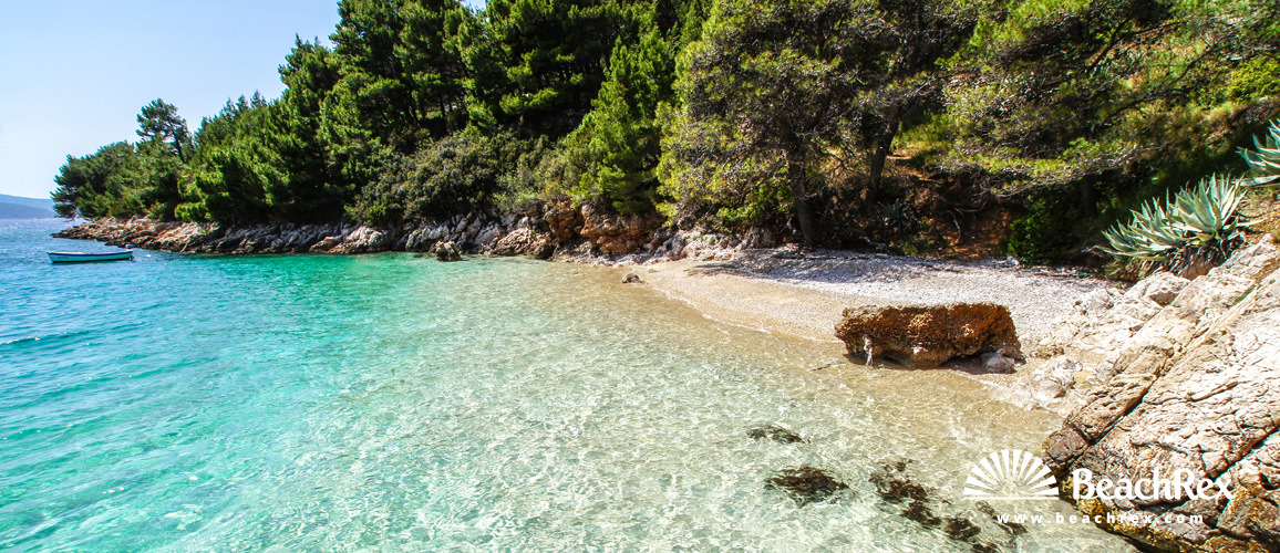 Croatia - Dalmatia  Split - Island Brač -  Murvica - Beach Dračeva