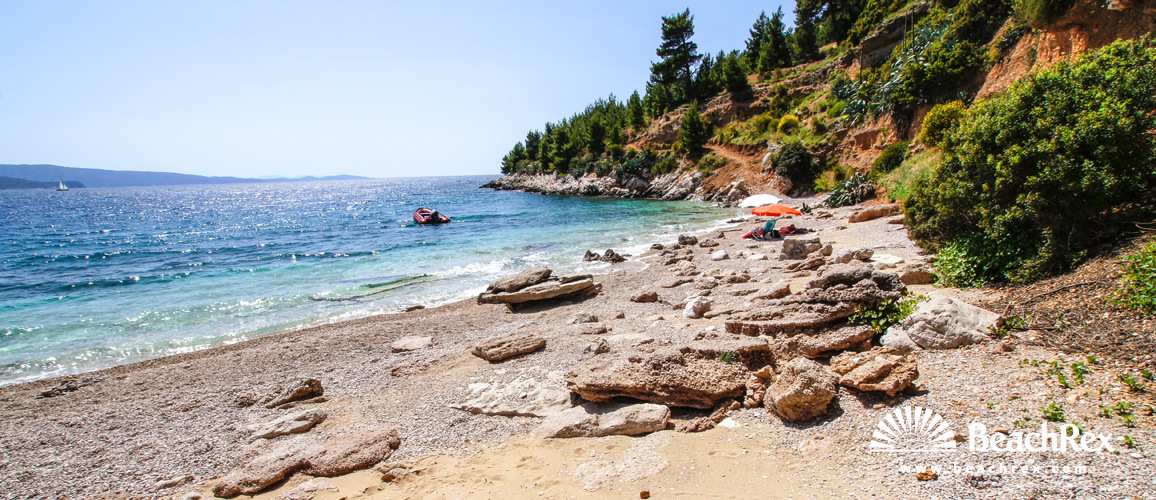 Croatia - Dalmatia  Split - Island Brač -  Murvica - Beach Mali Zagradac