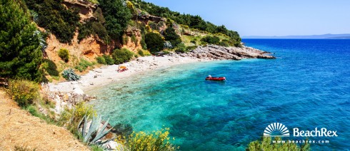 Croatia - Dalmatia  Split - Island Brač -  Murvica - Beach Mali Zagradac