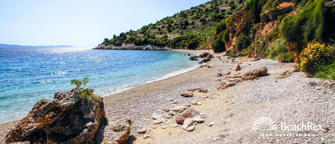 Croatia - Dalmatia  Split - Island Brač -  Murvica - Beach Veli Zagradac