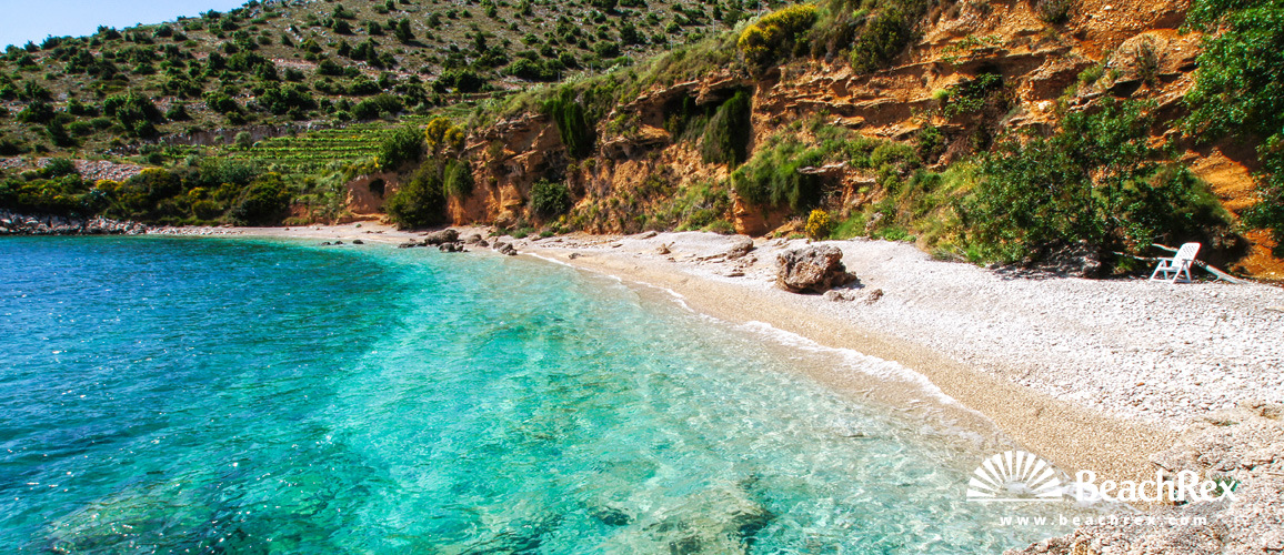 Croatia - Dalmatia  Split - Island Brač -  Murvica - Beach Veli Zagradac