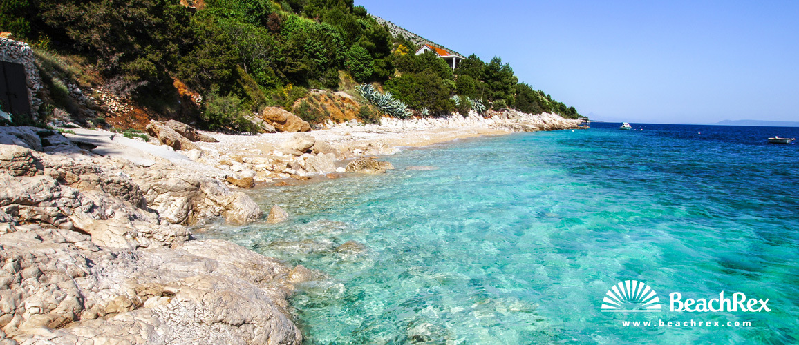 Croatia - Dalmatia  Split - Island Brač -  Murvica - Beach Lukrecija