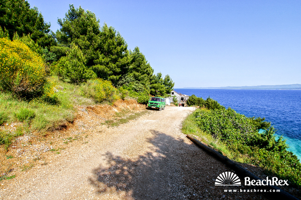 Croatia - Dalmatia  Split - Island Brač -  Murvica - Beach Lukrecija