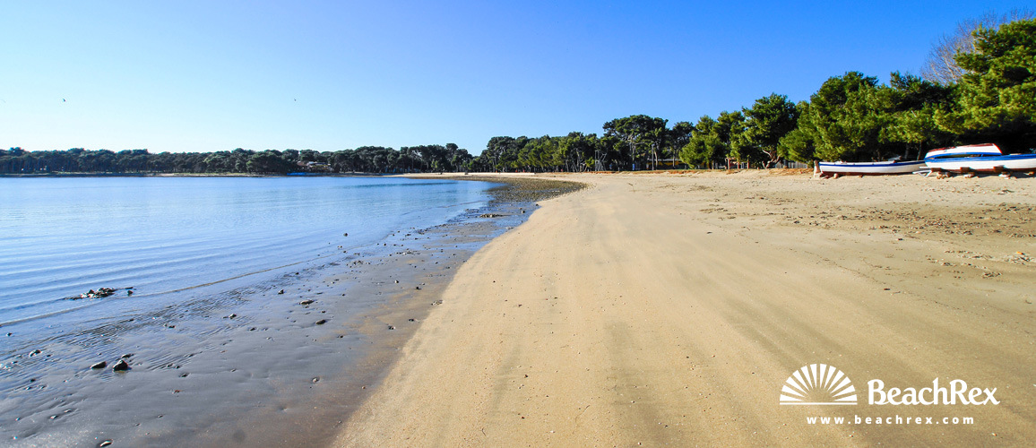 Kroatien - Istra -  Medulin - Strand Bijeca