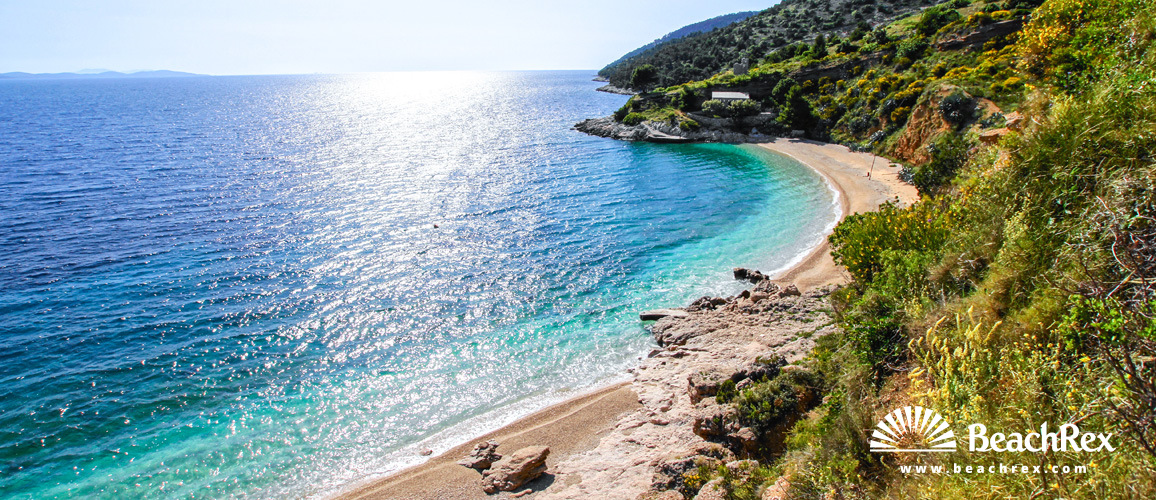 Croatia - Dalmatia  Split - Island Brač -  Murvica - Beach Smrčeva