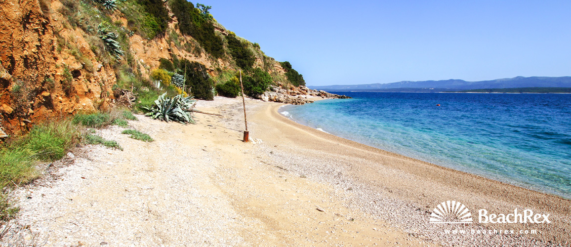 Croatia - Dalmatia  Split - Island Brač -  Murvica - Beach Smrčeva