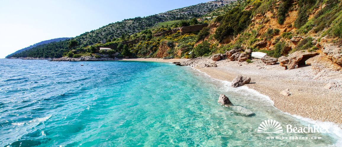 Croatia - Dalmatia  Split - Island Brač -  Murvica - Beach Smrčeva