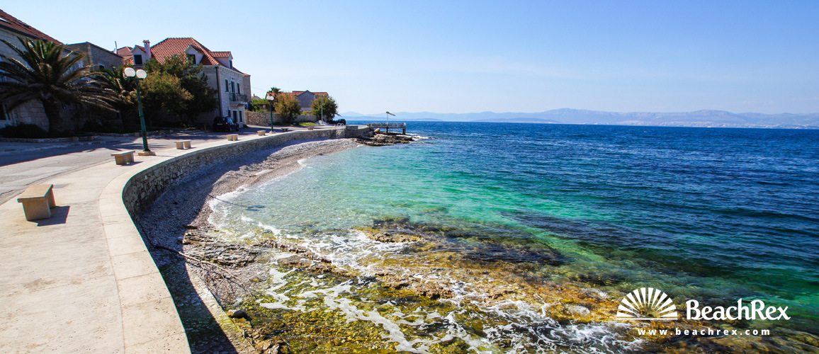 Croatia - Dalmatia  Split - Island Brač -  Sutivan - Beach Lučica