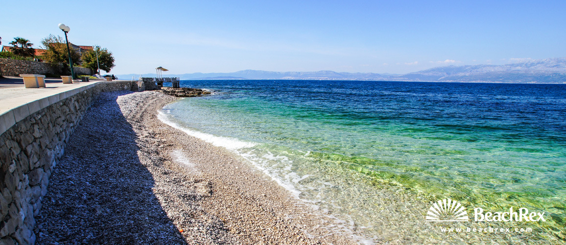 Croatia - Dalmatia  Split - Island Brač -  Sutivan - Beach Lučica