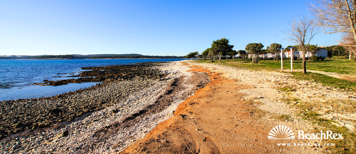 Hrvaška - Istra -  Medulin - Plaža Kažela