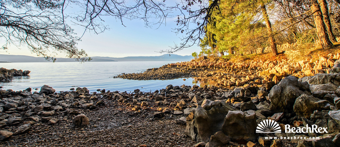 Croatia - Kvarner - Island Krk -  Malinska - Rajska beach