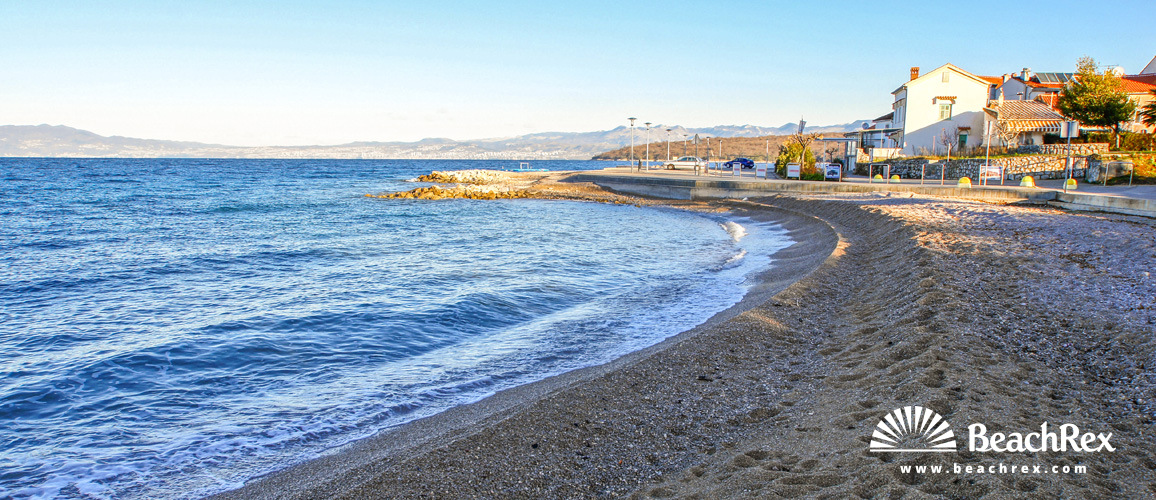 Croatia - Kvarner - Island Krk -  Njivice - Beach Miramare