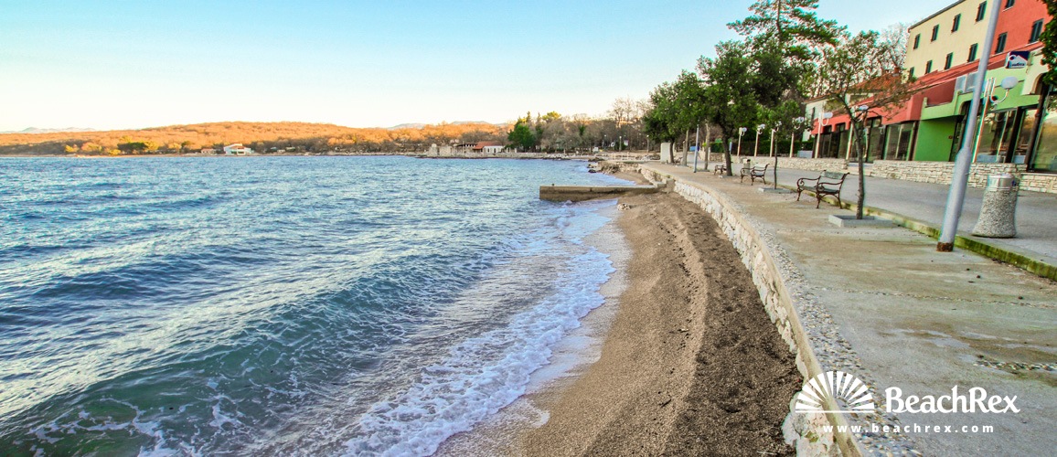 Croatia - Kvarner - Island Krk -  Njivice - Beach Jadran