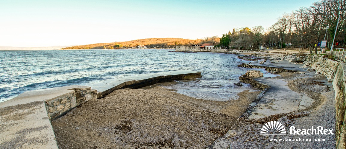 Croatia - Kvarner - Island Krk -  Njivice - Beach Jadran
