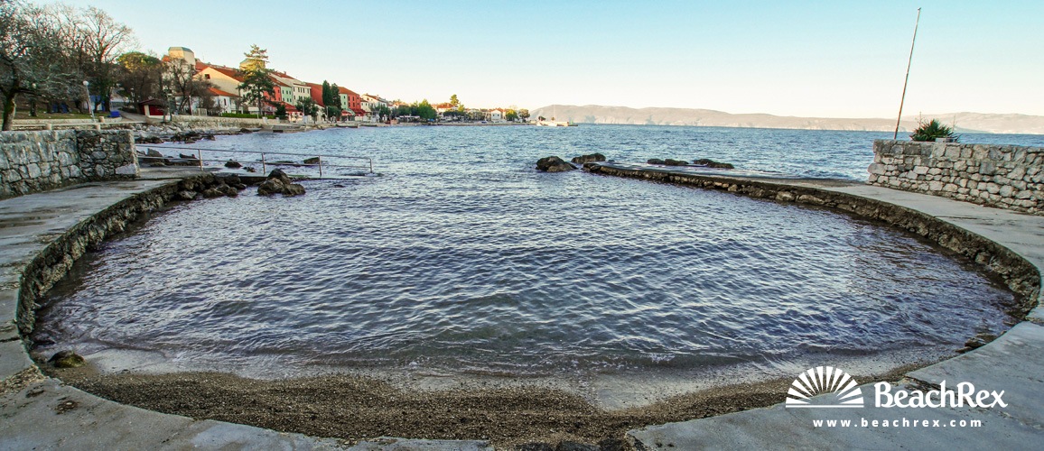 Croatia - Kvarner - Island Krk -  Njivice - Beach Jadran