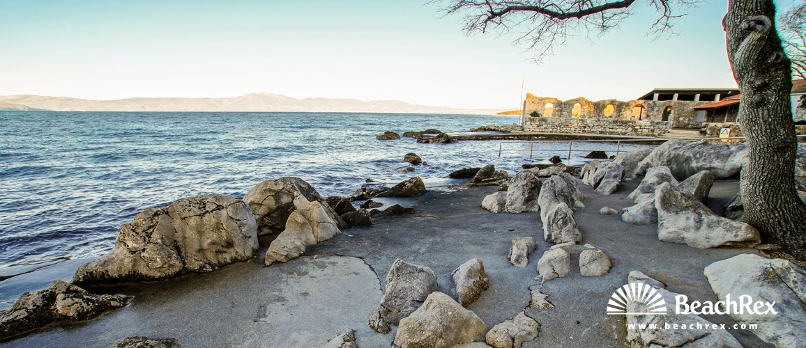 Croatia - Kvarner - Island Krk -  Njivice - Beach Jadran