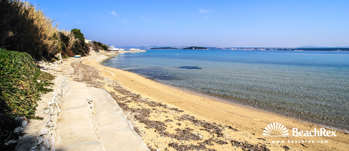Croatia - Dalmatia  Zadar - Island Pašman -  Tkon - Beach Beachne