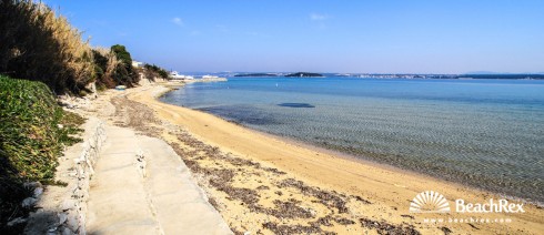 Croatia - Dalmatia  Zadar - Island Pašman -  Tkon - Beach Beachne