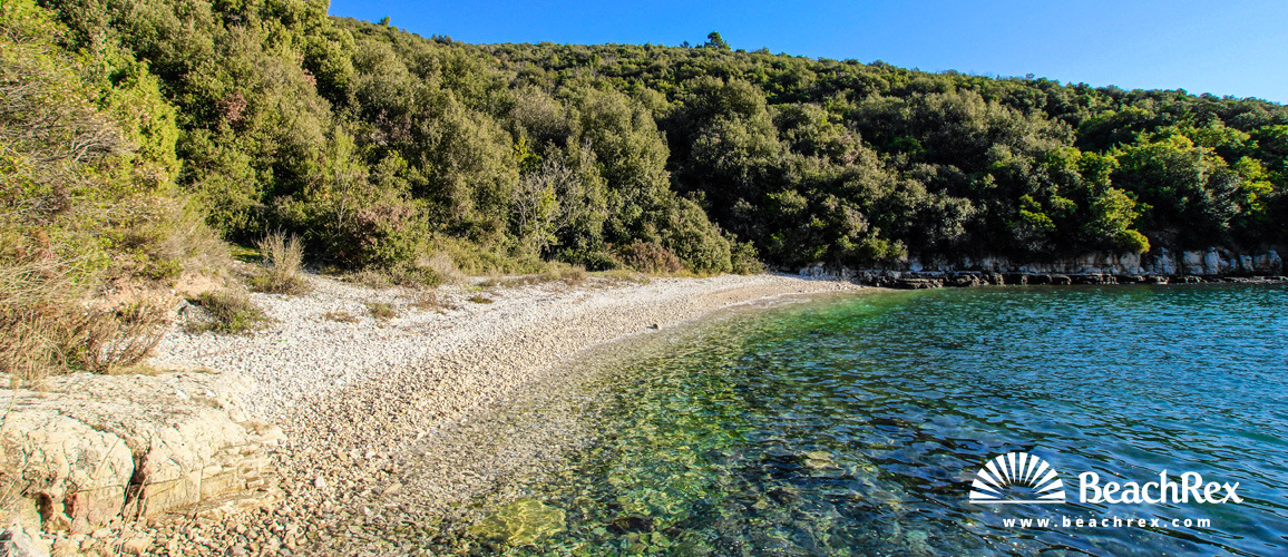 Kroatien - Istra -  Kavran - Strand Budava