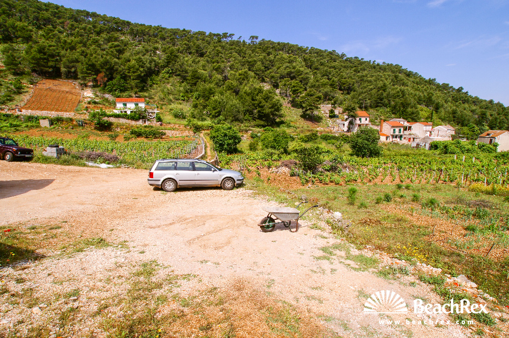 Hrvatska - Dalmacija  Split - Otok Hvar -  Brusje - Plaža Stiniva