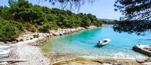 Croatie - Dalmatie  Split - Ile Brač -  Milna - Plage Lučica
