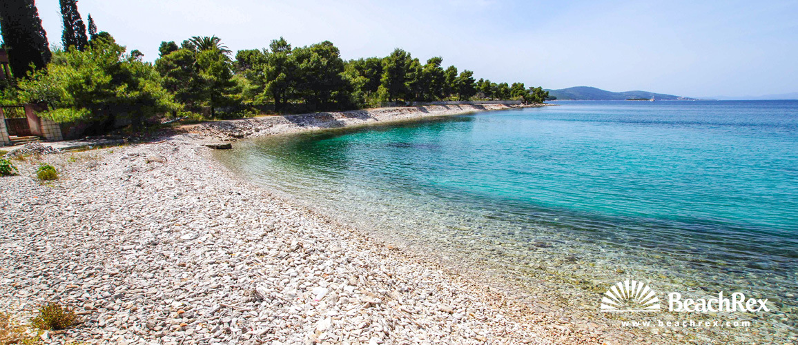 Croatia - Dalmatia  Split - Island Brač -  Milna - Beach Pasika