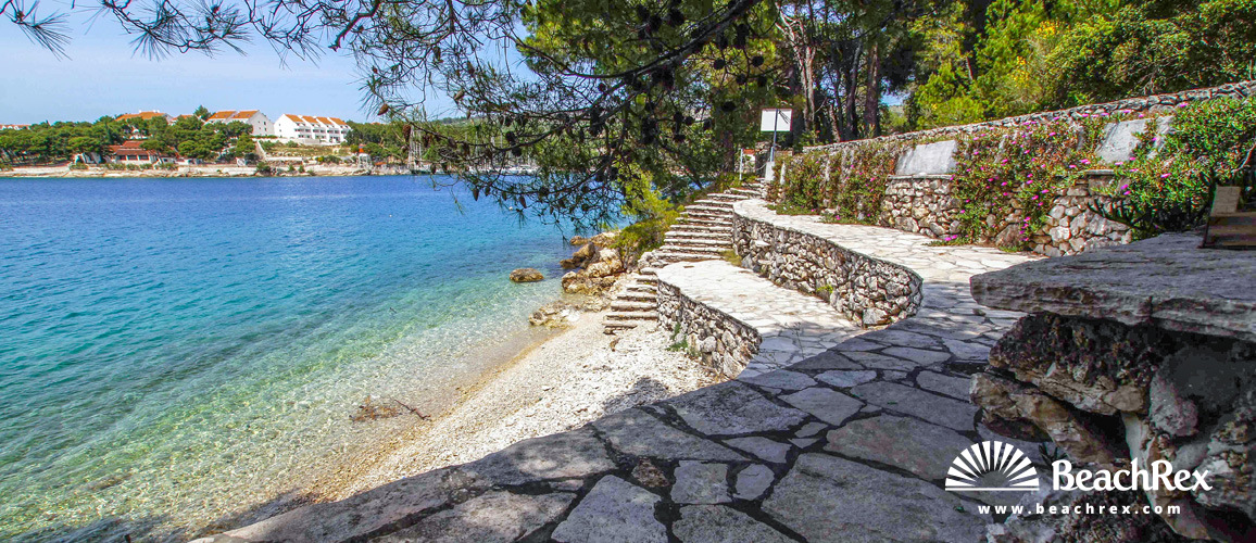 Croatia - Dalmatia  Split - Island Brač -  Milna - Beach Hana