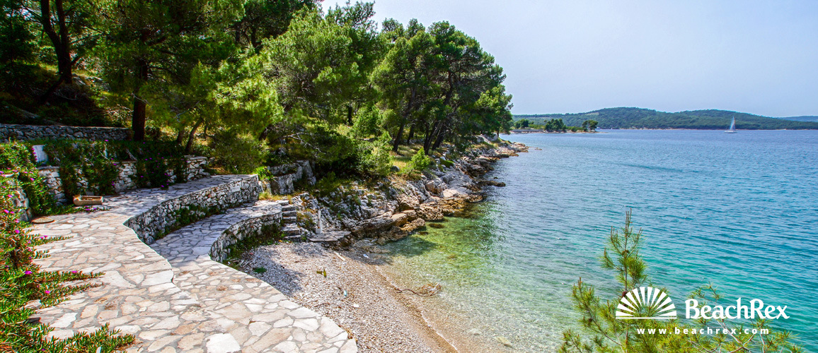 Croatia - Dalmatia  Split - Island Brač -  Milna - Beach Hana