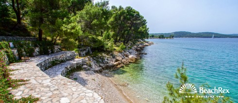 Croatie - Dalmatie  Split - Ile Brač -  Milna - Plage Hana
