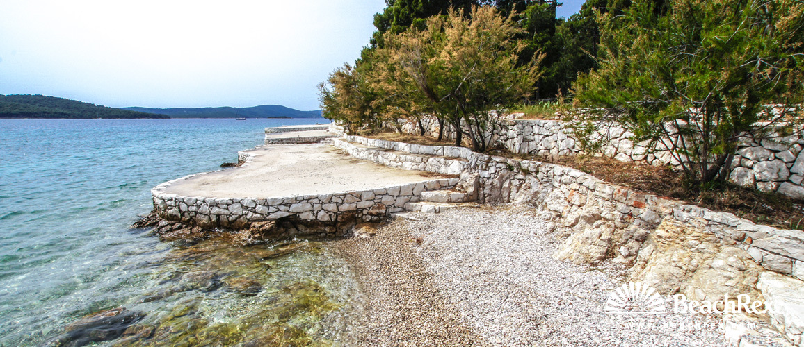 Croatia - Dalmatia  Split - Island Brač -  Milna - Beach Rt Bijaka