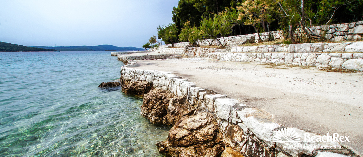 Croatia - Dalmatia  Split - Island Brač -  Milna - Beach Rt Bijaka