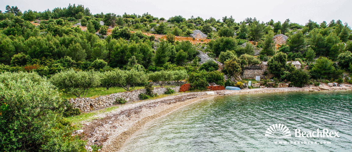 Croatia - Dalmatia  Split - Island Brač -  Bobovišća - Beach Mihoj-dolac