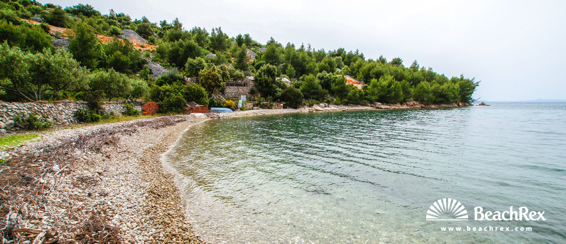 Croatia - Dalmatia  Split - Island Brač -  Bobovišća - Beach Mihoj-dolac