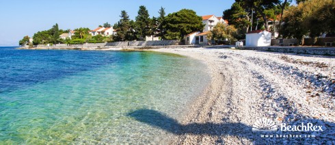 Croatia - Dalmatia  Split - Island Brač -  Sutivan - Beach Bunta
