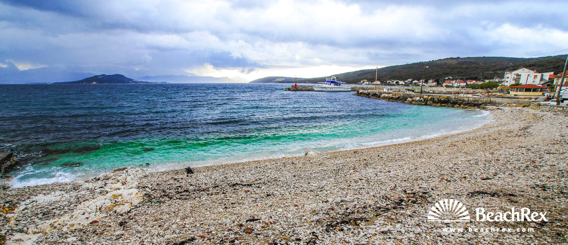 Croatia - Dalmatia  Split - Island Čiovo -  Slatine - Beach Porat